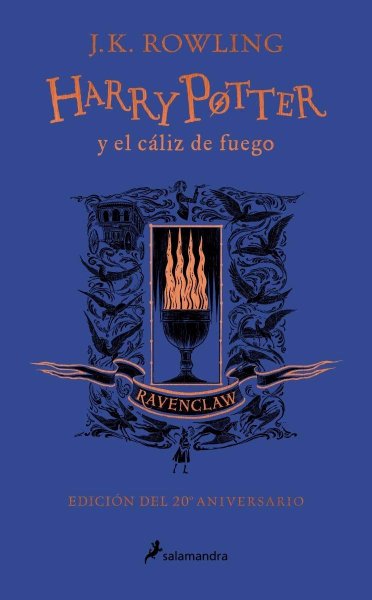 Harry Potter 4 y El Cáliz De Fuego - Edición Ravenclaw Del 20º Aniversario