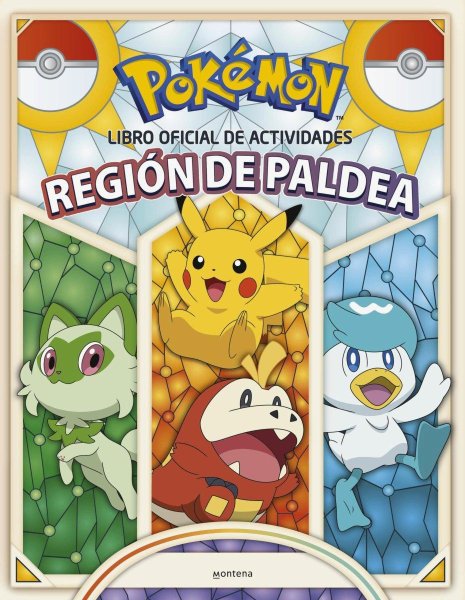 Pokémon - Libro Oficial De Actividades Región De Paldea