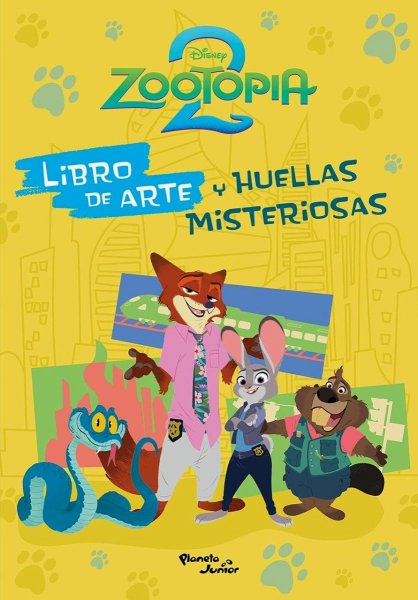 Zootopia 2 - Libro De Arte y Huellas Misteriosas