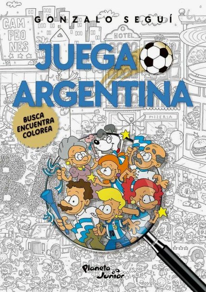 Juega Argentina - Busca, Encuentra y Colorea
